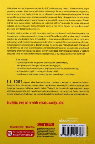 Nawyk nieodwlekania. Proste sposoby pokonania prokrastynacji - S. J. Scott [KSIĄŻKA]
