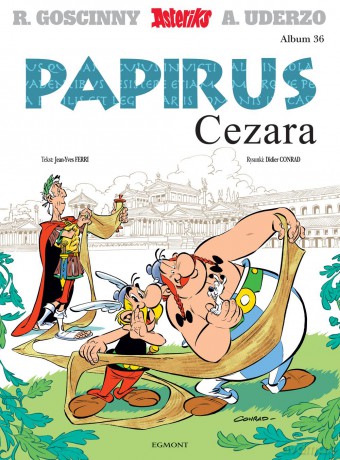 Papirus Cezara. Asteriks (Tom 36) - René Goscinny, Albert Uderzo [KOMIKS]