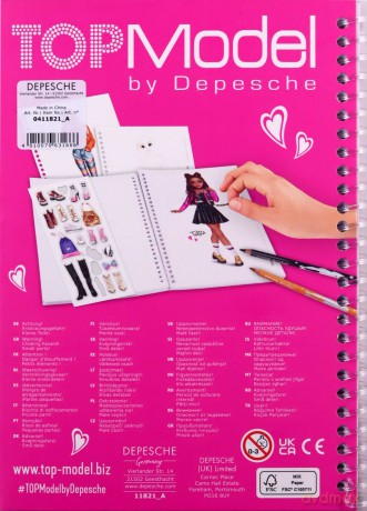 Podręczny szkicownik Top Model 11821A