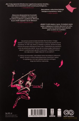Ratujcie swoje pokolenie. Deadly Class (Tom 10) - Rick Remender, Wes Craig [KOMIKS]