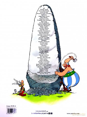 Rocznica urodzin Asteriksa i Obeliksa. Złota księga - René Goscinny, Albert Uderzo [KOMIKS]