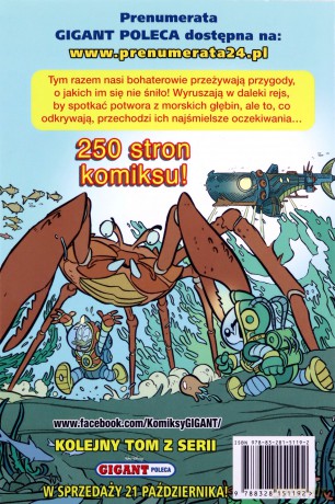 Sto tysięcy mil podmorskiej żeglugi. Gigant Poleca 6/22 (239) [KOMIKS]