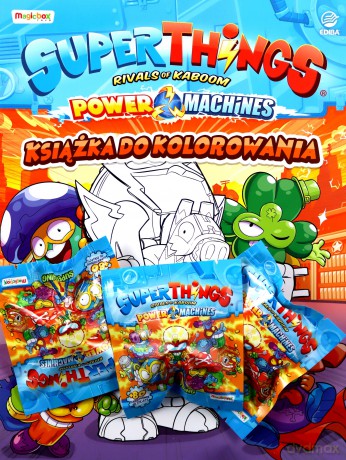 SuperThings. Książka do kolorowania [KSIĄŻKA]