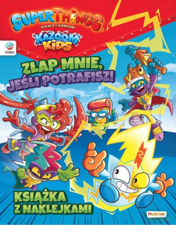 SuperThings. Książka z naklejkami [KSIĄŻKA]