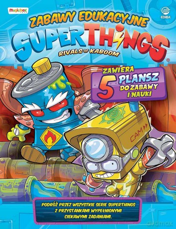 SuperZings. Zabawy edukacyjne [KSIĄŻKA]