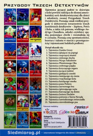 Tajemnica jęczącej jaskini. Przygody Trzech Detektywów - Andy Chandler [KSIĄŻKA]