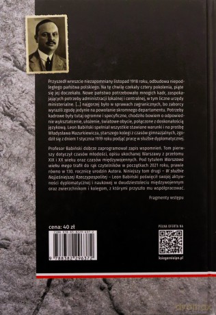 W służbie Najjaśniejszej Rzeczypospolitej. Wspomnienia (Tom 2) - Leon Babiński, wstęp i red. Janusz Faryś, Henryk Walczak [KSIĄŻKA]