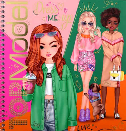 Zestaw Dress Me Up TOP Model z naklejkami 12288A