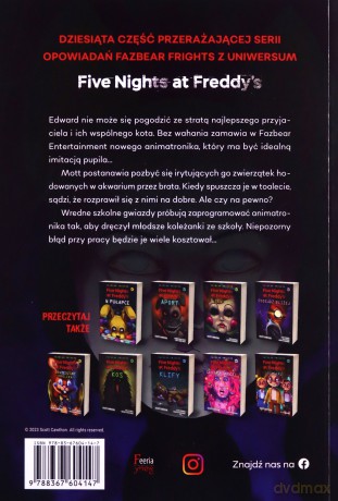 Znajoma twarz. Five Nights At Freddy's - Scott Cawthon [KSIĄŻKA]