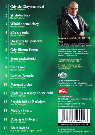 Najpiękniejsze kolędy polskie. Śpiewa Mirosław Politowski [DVD]