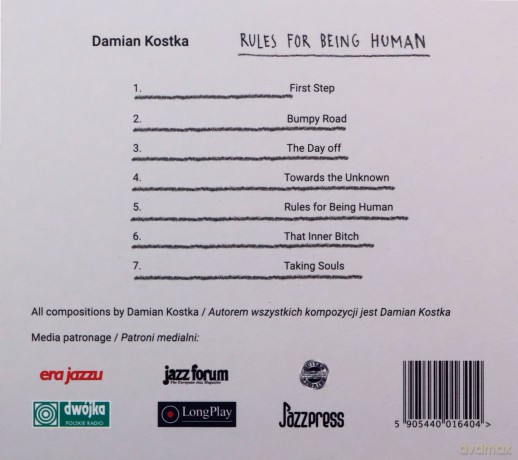 Damian Kostka: Rules for Being Human [CD]