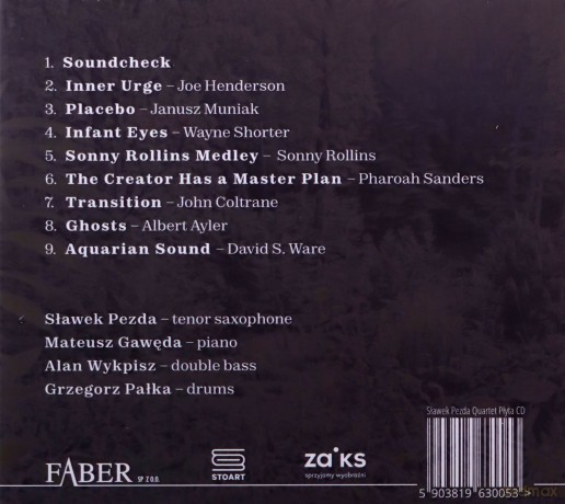 Sławek Pezda Quartet: Tribute to Tenor Legends [CD]