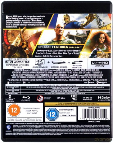 Black Adam [Blu-Ray 4K]+[Blu-Ray]