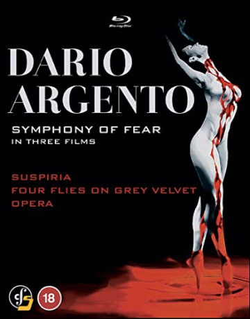 Dario Argento: Symphony of Fear in Three Films (Suspiria, Opera, Four Flies on Grey Velvet) [3xBlu-Ray]
