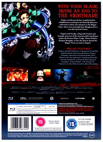 Demon Slayer The Movie: Mugen Train (Miecz zabójcy demonów) [2xBlu-Ray]