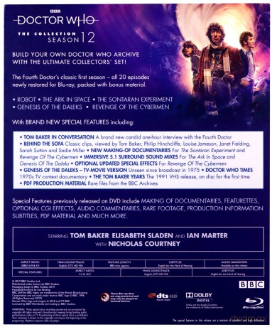 Doctor Who: The Collection - Season 12 [6xBlu-Ray]