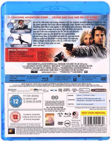 Knight and Day (Wybuchowa para) [2xBlu-Ray]