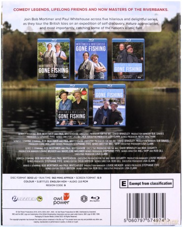 Mortimer & Whitehouse: Gone Fishing - Season 1-5 [5xBlu-Ray]