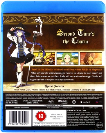 Mushoku Tensei: Jobless Reincarnation - Volume 1 [2xBlu-Ray]
