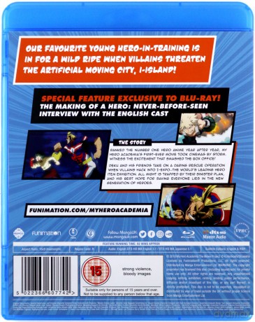 My Hero Academia: 3 Movie Collection [3xBlu-Ray]