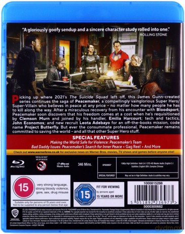 Peacemaker: Season 1 [2xBlu-Ray]