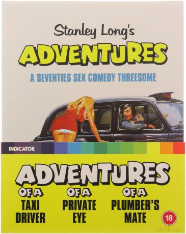 Stanley Long's Adventures: A Seventies Sex Comedy Threesome [3xBlu-Ray]