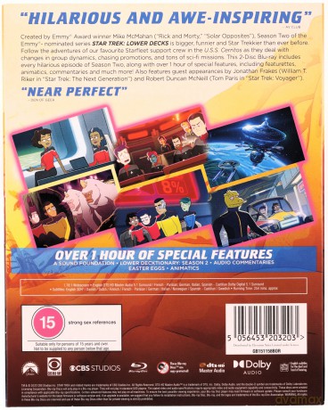 Star Trek: Lower Decks: Seaso2 [Blu-Ray]