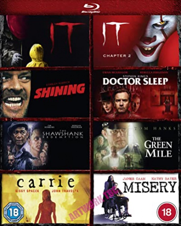 Stephen King 8-film Collection (8xblu-ray) Lektor Pl