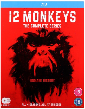 12 Monkeys: The Complete Series (12 małp) [Blu-Ray]