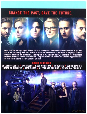 12 Monkeys: The Complete Series (12 małp) [Blu-Ray]