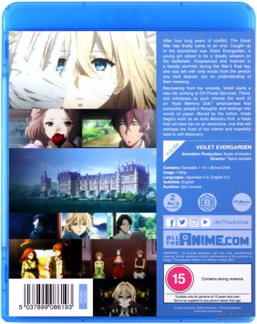 Violet Evergarden: The Complete Series [Blu-Ray]