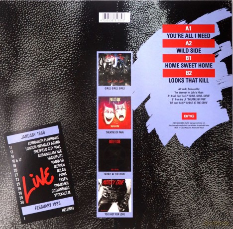 Motley Crue: Girls, Girls Girls Tour EP (RSD 2022) [Winyl]