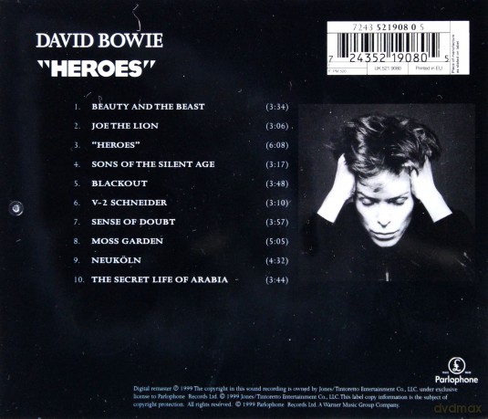 David Bowie: Heroes [CD]