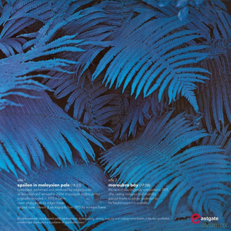 Edgar Froese: Epsilon In Malaysian Pale (Green/Clear Marble) (RSD 2022) [Winyl]