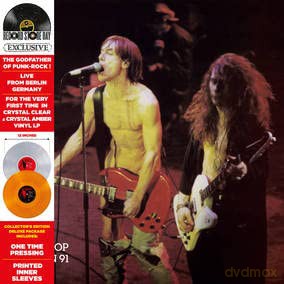 Iggy Pop: Live In Berlin (1991) (Deluxe) (Marble Neon) (RSD 2022) [Winyl]