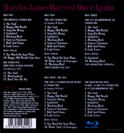 Barclay James Harvest: Once Again (Remastered & Expanded Edition) [4CD]