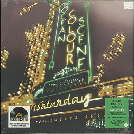 Ocean Colour Scene: Saturday (Neon Green) (With Import Sticker) (RSD 2021) [Winyl]