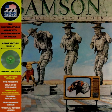 Samson: Shock Tactics (Green) [Winyl]