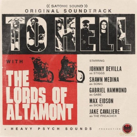 Lords Of Altamont: To Hell With The Lords (Striped White/Black/Red) [Winyl]