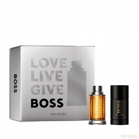 Boss Zestaw (The Scent Woda toaletowa 50 ml + Deo Stick)