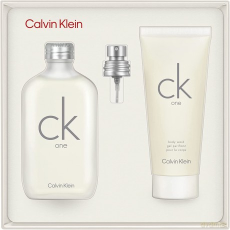 Ck Zestaw (Ck One Woda toaletowa 100 ml + Żel pod prysznic 100 ml)