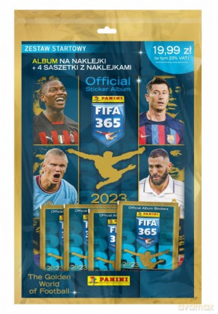 Megazestaw startowy FIFA 365 2023 Naklejki [KARTY]
