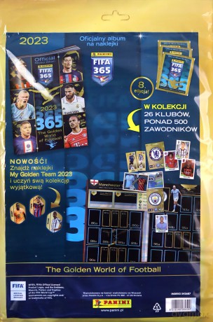 Megazestaw startowy FIFA 365 2023 Naklejki [KARTY]