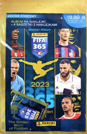 Megazestaw startowy FIFA 365 2023 Naklejki [KARTY]