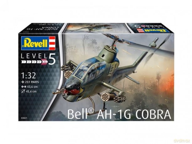 Model plastikowy Helikopter AH-1G Cobra 1/32