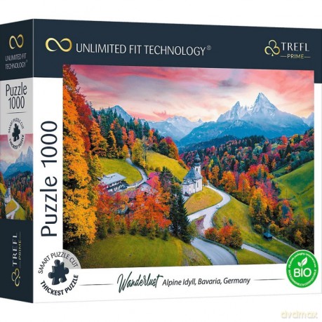 TREFL 1000 el. UFT Alpy, Bawaria, Niemcy [PUZZLE]