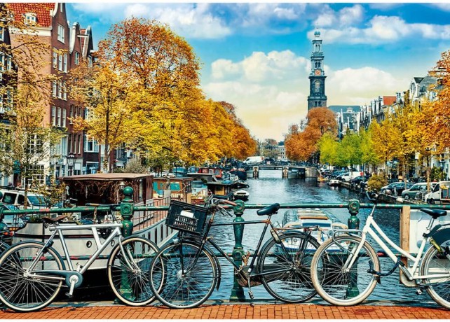 TREFL 1000 el. UFT Jesień w Amsterdamie [PUZZLE]