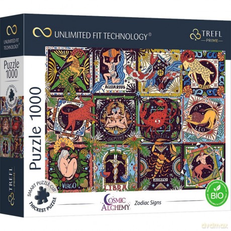 TREFL 1000 el. UFT Kosmos znaki zodiaku [PUZZLE]