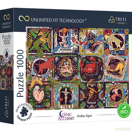 TREFL 1000 el. UFT Kosmos znaki zodiaku [PUZZLE]