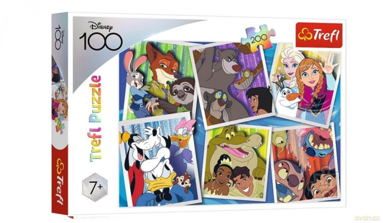 TREFL 200 el. Bohaterowie Disney [PUZZLE]